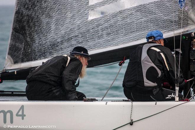 5.5m World Championship 2014, Day 3 - Looking for wind © Pierpaolo Lafrancotti